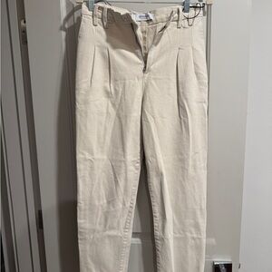 SPRWMN Cream denim trouser